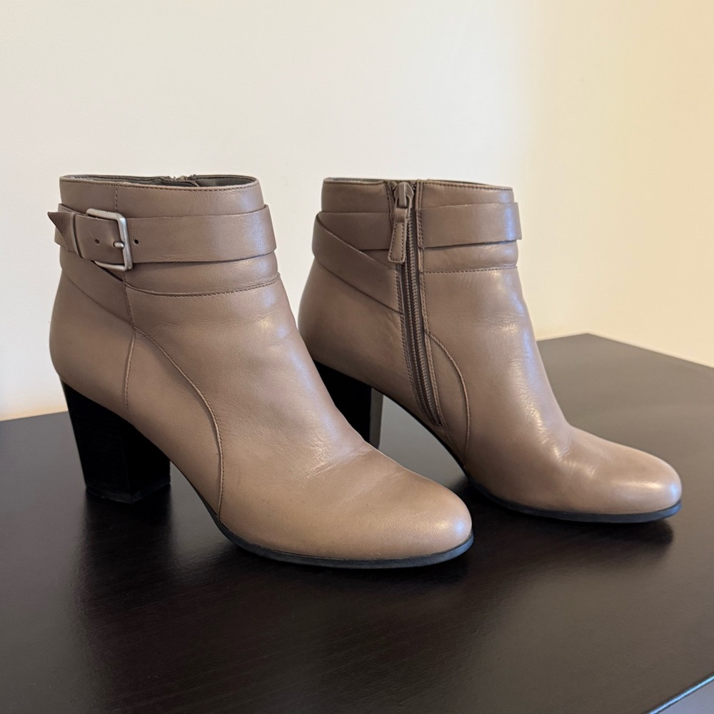 Cole Haan Grey Ankle Booties